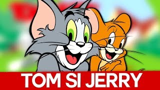 TOM SI JERRY SOARECII JOACA PE MASA Ratty Catty [upl. by Nidnal]