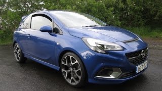 Review and Test Drive 2015 Opel Corsa OPC [upl. by Landsman612]