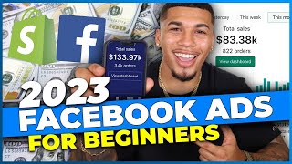 Facebook Ads Tutorial 2023  How To Create Facebook Ads FOR BEGINNERS StepByStep [upl. by Gnoud]