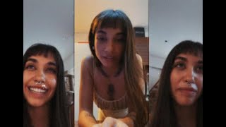 Maria Becerra  Vivo Instagram COMPLETO  23122021 [upl. by Lig]