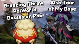 Breezing Through Palworld Mini Bosses on Ps5 [upl. by Ohnuj]