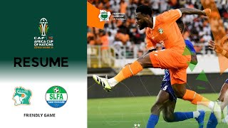 Côte dIvoire vs Sierra Leone international friendly highlights 2024  Ivory Coast vs Sierra Leone [upl. by Annehs]