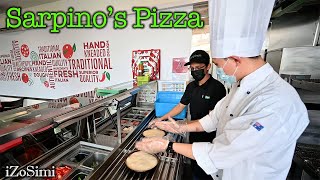 Sarpino’s Pizza  SAFRA Tampines Singapore – iZoSimi Ep 3 [upl. by Aissatsan]