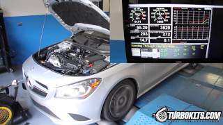 Mercedes CLA 250 Tune Comparisons DYNO [upl. by Adnicaj]