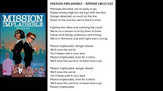 Mission Implausible  10  Mission Implausible [upl. by Dewie]