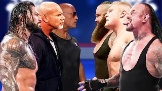 Roman Reigns The Rock Goldberg vs The Undertaker Brock Lesnar Braun Strowman WWE 30 October 2024 1 [upl. by Mistrot121]