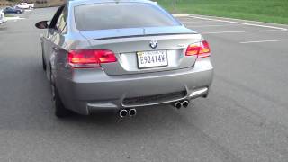 BMW E92 M3 Rev I Straight pipes [upl. by Einhpets]