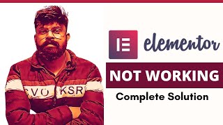 Wordpress Elementor not working  Elementor editor not loading [upl. by Jojo844]