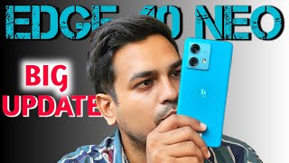 Moto Edge 40 Neo Review After Latest Software Updated  Problem Fixed Or Not [upl. by Einahpts]