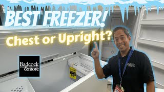 Which FREEZER is Right For You  COMPARE Chest vs Upright [upl. by Ethelda944]