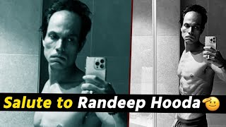 Randeep Hooda Shocking Body Transformation for Swatantra Veer Savarkar Movie [upl. by Vassar]