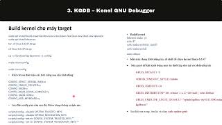 Unit10 Config KGDB for target machine [upl. by Aynwad387]