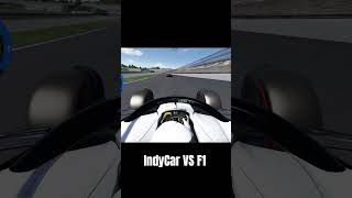 IndyCar VS F1 Car automobile racing f1 indycar shorts [upl. by Anomahs761]