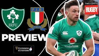 Ireland v Italy Preview  6 Nations 2024 [upl. by Aitenev]