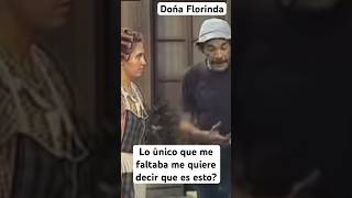 Doña Florinda molesta por la tarima del festival de la vecindad arremete contra don Ramon viral [upl. by Anits]