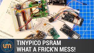 TinyPICO PSRAM  What a frickn mess [upl. by Holman]