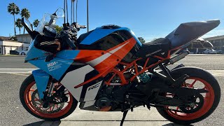 2017 KTM 390 RC Sweet Smaller Sized Sport Bike in the Bay Area [upl. by Aiekahs]