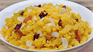 Mauritian Cuisine Easy Halwa Gréo Recipe  Halwa Suji Semolina [upl. by Lenore]