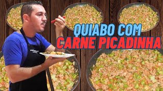 CARNE PICADINHA COM QUIABO [upl. by Homans677]