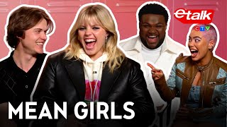 The ‘Mean Girls’ cast fangirl over each other and talk films queer joy  Etalk Interview [upl. by Aizan]