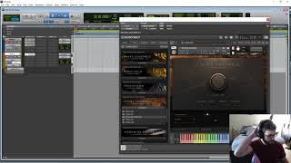 How to write plugin automation with Korg NanoKontrol 2 in Pro Tools for NI Symphony Series [upl. by Opiak]