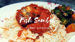 Fish Sambal Recipe  Tamil  Easy and Tasty Recipe [upl. by Solokin]