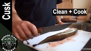 How to Clean Process and Cook a CuskBurbotLawyer FishLing CodEel Pout [upl. by Einej26]