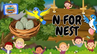 Learn the Alphabet with NEST Fun Songs for Kids [upl. by Akkina279]