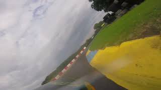 Darley Moor 100923 CB500 amp Lightweights Race 2 incl Crash [upl. by Nivla114]