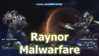 Starcraft 2 CoOp ou Cooperativo Terran Raynor em Malwarfare [upl. by Shererd]