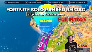 FORTNITE SOLO RANKED RELOAD VICTORY  USE CODE EP1CTV fortnite gaming epicpartner fyp fypage [upl. by Enilaf908]