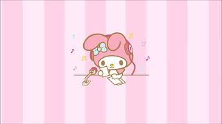 Sanrio Background Music 1 HOUR w My Melody [upl. by Zaremski]