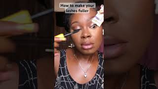 Lashes hack 101 beautyenthusiast makeuptutorial makeuptips beautyexplorer shots subscribe [upl. by Nimsaj]