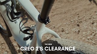 The Creo 2s MASSIVE Tire Clearance [upl. by Higinbotham]