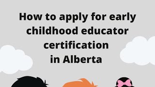 early childhood educator certification step by step [upl. by Maritsa]