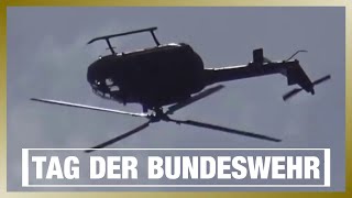 Helikopter Bo 105 Flugvorführung am TAG DER BUNDESWEHR [upl. by Toshiko]