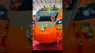 Finally Sleeper version is here indianrailwaystrain sleeper vandebharat vb new video info [upl. by Avril389]