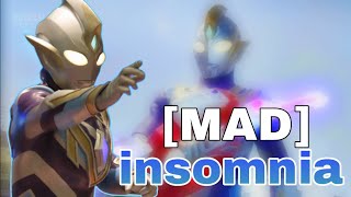 MAD ULTRAMAN TRIGGER  SKY TYPE  INSOMNIA [upl. by Bernadene]