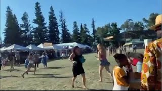 Video From the Scene of Mass Shooting at Gilroy Garlic Festival [upl. by Roath]