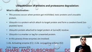 UBIQUITINATION OF PROTEINS 26S PROTEASOME DEGRADATION [upl. by Irol]