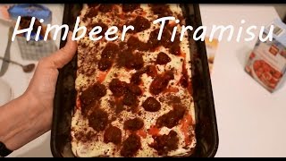 Leckeres Rezept Tiramisu  Himbeeren Kuchen selber machen  Beautiful Cake Recipe [upl. by Ardekal]