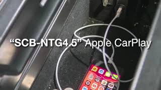 Apple CarPlay Module for Mercedes Benz E class NTG45 [upl. by Bettye]