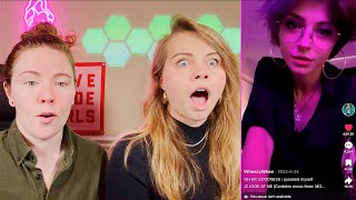 Reacting to NotEasyBeinWheezy Thirst Traps  Hailee And Kendra [upl. by Anastase]