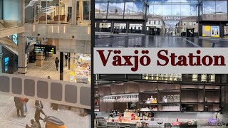 Växjö Station  Full Tour växjökommun [upl. by Aetnahc]