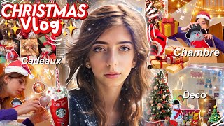 JE REFAIS MA CHAMBRE POUR NOËL  🎅🏼ROOM MAKEOVER DÉCO amp VLOGMAS ꙳∙༝✦ [upl. by Thad313]