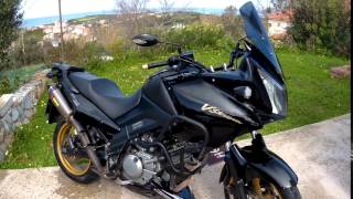 VSTROM DL 650 2005 SHORT REVIEW [upl. by Lipson]