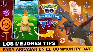 👉 ARRASA EN EL COMMUNITY DAY DE CHARMANDER CON ESTOS TIPS  Pokémon GO Neludia [upl. by Okiram765]