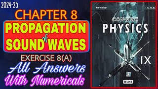 Propagation of Sound Waves  Class 9 Physics Chapter 8 Exercise 8 A  All Answers [upl. by Torre]