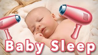 120min  Baby Fön Geräusch zum einschlafen  Haarfön für Babys  Hair Dryer Sleep Sounds [upl. by Haidedej253]