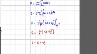 Physics Kinematics Calc Based VVoVt2 Part 5 [upl. by Acirem]